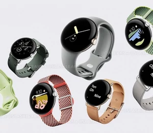 Google Pixel Watch : design et interface se montrent à leur tour dans une fuite